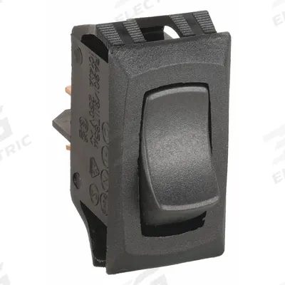 CARLING TECHNOLOGIES Rocker Switch: Series R, 2 Positions, SPST, Off/On - General Purpose Rocker Switches