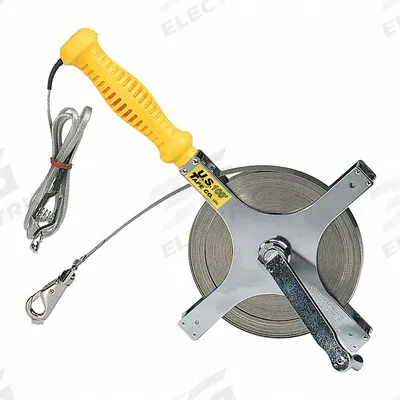 US TAPE Double Duty Oil Gauging Tape Measure: 100 ft, Swivel Snap Tip - Liquid Remaining (Innage) Gauging Tapes