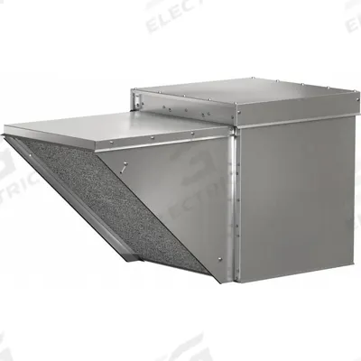 Dayton Centrifugal Roof Supply Fan: 18 1/4 in Wheel, 3,475 cfm, 2 3/4 in wc Max. - Belt-Drive Filtered Supply Fans with Drive