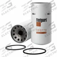 FLEETGUARD Automotive Hydraulic Fluid Filter: Hydraulic Fluid, 1 1/2"-16 UN-2B Thread Size (MPN HF6778). Key specifications — Media Material: Cellulose; Brand: FLEETGUARD; Compatible Fluid Type: Hydraulic Fluid; Compatible Vehicle Make: Caterpillar; Thread Size: 1-1/2"-16 UN-2B.