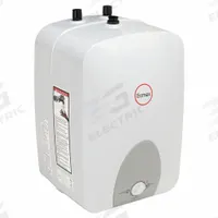 EEMAX Mini Tank Water Heater: 120V AC, 6.1 gal, 1,440 W, Single Phase, 21 in Ht (MPN EMT6). Key specifications — Phase: Single; Brand: EEMAX.