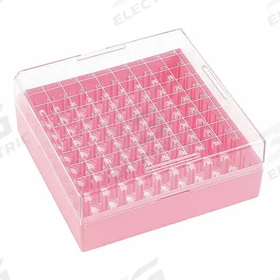 WHEATON Freezer Box: 130 mm Overall Lg, 130 mm Overall Wd - Cold Storage Boxes