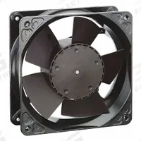 EBM-PAPST Axial Fan: 99 cfm Airflow @ 0.000 in SP, 4 11/16 in Ht, 1 1/2 in Dp, Terminals, IP68 (MPN 4184NXHU). Key specifications — Blade Material: Polyamide; Brand: EBM-PAPST.