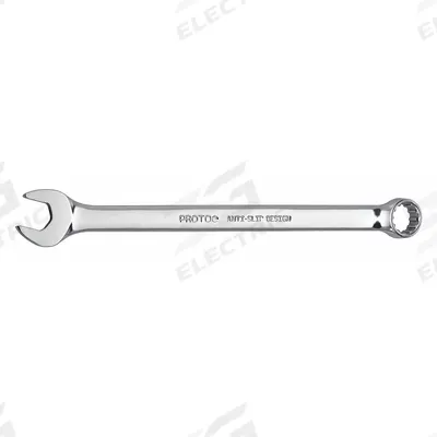 PROTO Combination Wrench: Alloy Steel, Chrome, 13/16 in Head Size, 11 3/4 in Overall Lg - SAE Spline Combination Wrenches