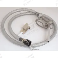 ACTION PUMP Discharge Hose Kit: 1 in FNPT, 1 in Male Camlock, 8 ft Hose Lg, 1 in Hose Inside Dia. (MPN IBC-HK-8A2C). Key specifications — Hose Tube Material: PVC; Temperature Range: 140°F; Manufacturer Part Number: IBC-HK-8A2C; Brand: ACTION PUMP; Compatible Manufacturer Model Number: IBC-HK-8A2C.