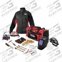 LINCOLN ELECTRIC Welding Helmet Kit: Auto-Darkening, 4 Arc Sensors, W5-W13, 3.74 in x 3.34 in (MPN K3699-W-L). Key specifications — Color: Black (Welding Helmet); Suspension Adjustment Type: Ratchet; Series: Viking 3350; Graphics: None; Viewing Area: 3.74 in x 3.34 in; Brand: LINCOLN ELECTRIC; Grind Mode: Yes; Helmet Material: Proprietary Nylon.