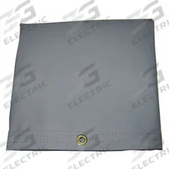 MAURITZON Tarp: 19.5 ft Lg, 9.33 ft Wd, Heavy Duty, 20 mil, Cotton Canvas, Gray, 14.5 oz/sq yd (MPN IHT-06-1020). Key specifications — Color: Gray; Brand: MAURITZON; Fabric Coating: Polyester Coated.