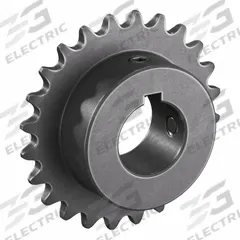 TSUBAKI Single Strand Sprocket: 35, For 3/8 in Chain Pitch, 1 in Bore Dia, 24 Teeth, Steel (MPN 35B24F-1). Key specifications — Brand: TSUBAKI.