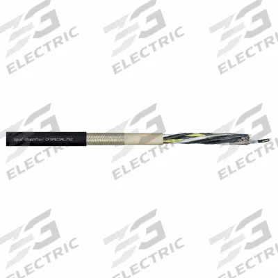 CHAINFLEX Hybrid Cable: (5) Pairs of (2) 10 AWG (6.0) and (2) 14 AWG - Hybrid Cables