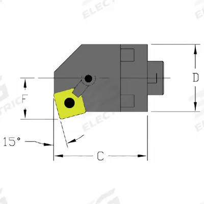 ULTRA-DEX USA Indexable Cutting Head Unit: MH32 MSKNR6-CFT (MPN 912-000-140) - Machining