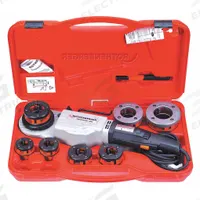ROTHENBERGER Portable Pipe Threading Machine: Corded, Supertronic 2000, For 1/2 in to 2 in Pipe (MPN 71259L). Key specifications — attr551379: Support Arm; attr551378: NPT; attr553540: 11R; attr551343: 1/2 in to 2 in.