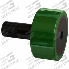 SMITH BEARING Cam Follower: 1 3/4 in Dia, Std, Bearing Steel, 1 Row, Dbl Sealed, Hex Socket, Flat (MPN CR-1-3/4-XB-U). Key specifications — Brand: SMITH BEARING; Duty Type: Standard; System of Measurement: Inch; Stud Material: Bearing Steel.