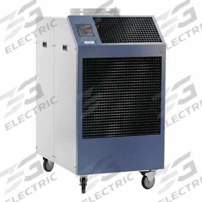 OCEANAIRE Portable Air Conditioner: 1,250 sq ft – 2,500 sq ft, 60,100 BtuH, 460V AC - Heavy-Duty Portable ACs for Cooling Only
