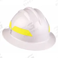 BULLARD Wildland Fire Helmet: White, Full Brim, Chin Strap, 6-Point Sure-Lock(R) Ratchet (MPN FHWHR). Key specifications — Color: White; Chin Strap: Yes; Brand: BULLARD; Style: Full Brim; Suspension: 6-Point Sure-Lock(R) Ratchet.