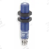 TELEMECANIQUE SENSORS Cylindrical Ultrasonic Sensor: 12 mm Dia, Built-in Connector, 4 - Pin M8, NO (MPN SM350A46000). Key specifications — Supply Voltage Rating: 10-28V DC; Brand: TELEMECANIQUE SENSORS; Nominal Sensor Diameter: M12 Threaded.