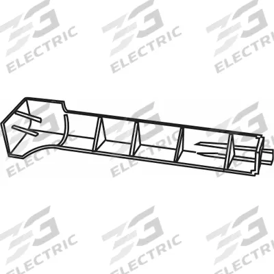 RUBBERMAID COMMERCIAL PRODUCTS Universal Upright Beige: For 4UR43/5M738 (MPN FG4505L5BEIG) - Material Handling Parts