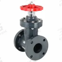ASAHI Gate Valve: 3 in, PVC, Non-Rising, Class 150 Flange, 150 psi CWP, Wheel (MPN 1251030). Key specifications — Brand: ASAHI; Bonnet Material: PVC; Wedge Material: Polypropylene.