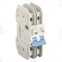 DAYTON IEC Miniature Circuit Breaker: 16 A Amps, 96V DC, 10kA at 480V AC, Lug, NDB2T-63 D16/2 L (MPN 33V920). Key specifications — attr195863: 96V DC; attr211132: DAYTON; attr195864: 10kA at 480V AC; attr195865: Lug; attr195867: 480V AC; attr215910: NDB2T-63 D16/2 L.