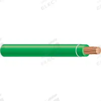 Building Wire: Copper, 2/0 AWG, 1 Conductors, Stranded, Green, 1,000 ft Lg, THHN/THWN-2 (MPN 55611502). Key specifications — Voltage: 600 V; Brand: SOUTHWIRE.