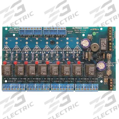 ALTRONIX Access Power Controller 8PTC Trigger: Power Controller - Power Supply Boards