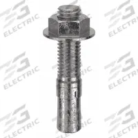 MKT FASTENING Wedge Anchor: 2 3/4 in Overall Lg, 1/2 in Dia, 1/2"-13 Thread Size, Plain, 10 PK (MPN 271223S). Key specifications — Brand: MKT FASTENING; Finish Type: Plain.