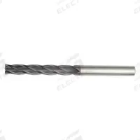 WIDIA HANITA Square End Mill: Carbide, TiAlN Coated, 4 Flute, 25 mm Mill Dia, 62 mm LOC, 140 mm OAL (MPN 401425008RT)