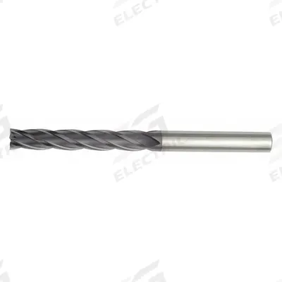 WIDIA HANITA Square End Mill: Carbide, TiAlN Coated, 4 Flute, 25 mm Mill Dia, 62 mm LOC - General Purpose Carbide Square End Mills