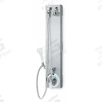 BRADLEY Shower Faucet Panel: S23, 37 5/8 in Overall Ht, 6 3/4 in Overall Wd, 3 1/8 in Overall Dp (MPN S23-1061). Key specifications — Brand: BRADLEY.