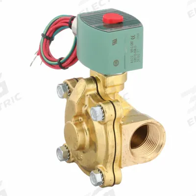 REDHAT Solenoid Valve: 2-Way, Normally Closed, 1 in Pipe Size, 24V DC, Watertight - 2-Way/2-Position, Normally Closed Solenoid Valves