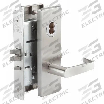 ABILITY ONE Door Lockset: Classroom Lever Locksets, Stainless Steel