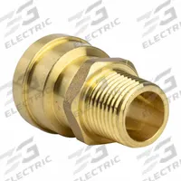 APPROVED VENDOR Reducing Adapter: 3/4 in OD x 1/2 in Pipe Size, Push-to-Connect x MNPT, Brass (MPN LF84212MR). Key specifications — Brand: APPROVED VENDOR.