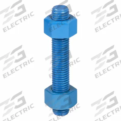 USA FASTENER Fully Threaded Stud: 3/4"-10 Thread Size, Steel, Grade B7, PTFE Coated - PTFE-Coated Fully-Threaded Rods & Studs