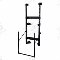 MILWAUKEE PACKOUT Rack frame: 27 5/16 in W x 21 in D x 70 in H, Steel, Black, 0 Shelves (MPN 48-21-8010). Key specifications — attr1120130: MILWAUKEE; attr1120217: Steel; attr1120218: Black.