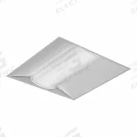 DAYBRITE Recessed Troffer: 2 ft Lg, 2 ft Wd, 3,800 lm, 3500K, 33 W, 120 to 277V AC, No Sensor (MPN 2EVG38L835-2-D-UNV-DIM). Key specifications — attr1261884: 120 to 277V AC; attr1261878: DAYBRITE; attr1261883: (2) Lamp T8; attr1261870: 3500K; attr1261880: Yes.