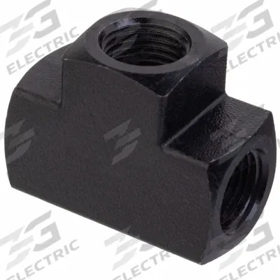 APPROVED VENDOR Metal Pipe Tee: Tee, 1/8 in x 1/8 in x 1/8 in, Class 1000 - Zinc-Plated Threaded High-Pressure Pipe Fittings