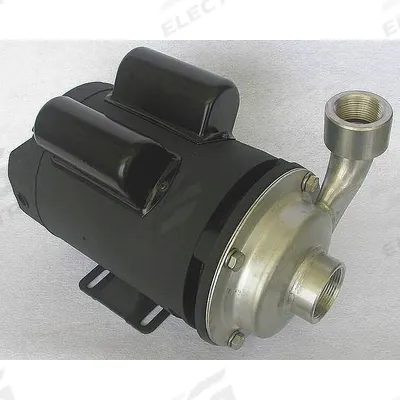 Dayton Centrifugal Pump: 304 Stainless Steel, 3 hp Horsepower (Max), Single Phase - Stainless Steel Housing Chemical-Resistant Centrifugal Pumps