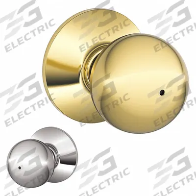 SCHLAGE RESIDENTIAL Door Lockset: Privacy Knob Locksets