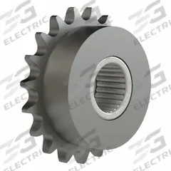 BREWER MACHINE & GEAR Idler Sprocket: For 41 Chain Size, Steel, 19 Teeth, 3.3 in Outside Dia. (MPN 41B19F). Key specifications — Bearing Type: Needle Roller; Brand: BREWER MACHINE & GEAR; Bore System of Measurement: Inch.