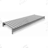 TENNSCO Shelf: 72 in x 24 in, 22 ga Beams, Steel, 2,750 lb Load Capacity (MPN 6940). Key specifications — Decking Material: Steel; Frame Finish: Powder Coated; Frame Material: Steel; Color: Industrial Gray; Includes: (2) Beams; Brand: TENNSCO.
