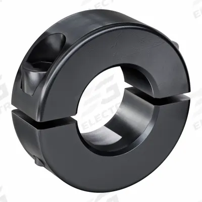RULAND MANUFACTURING Shaft Collar: 2-Piece, Metric, Round, Clamp-On, 18 mm Bore Dia - Steel Shaft Collars