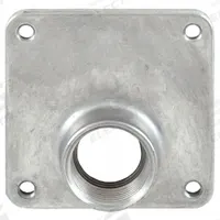 GE Raintight Hub: For GE PowerMark Gold and Plus Load Centers Circuit Breakers, 3 in Wd, 3 in Lg (MPN TC100). Key specifications — Accessory Type: Raintight Hub; For Use With: GE PowerMark Gold and Plus Load Centers Circuit Breakers; Brand: GE.