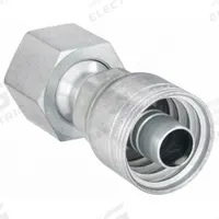 AEROQUIP Hydraulic Crimp Fitting: Steel x Steel, Straight, -12 For Hose Dash Size, ORS x Crimp (MPN 1AA12FR10). Key specifications — Fitting Gender: Female x Genderless; Fitting Connection Type: ORS x Crimp; For Hose Dash Size: -12; Thread Size: 1-3/16"-12; Brand: AEROQUIP.