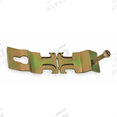 EMT Conduit Angler Clamp: Steel, Electroplated - Angler Conduit & Pipe Clamps