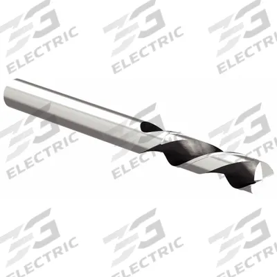 WIDIA HANITA Square End Mill: Carbide, 2 Flute, 1/8" Mill Dia, 1/2" LOC - Carbide Square End Mills for Aluminum