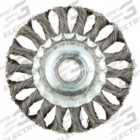 APPROVED VENDOR Wire Wheel Brush: Twisted Steel, 4" Dia x 1/2" Wd, 5/8"-11 Arbor, 0.02" Fill (MPN 66252839078). Key specifications — Brand: APPROVED VENDOR.