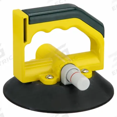 APPROVED VENDOR Suction Cup Lifter: Suction Cup Lifter, Concave, 60 lb Max Load Capacity - Handheld Manual Suction-Cup Lifters
