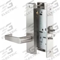 PDQ Door Lockset: Storeroom Lever Locksets, Stainless Steel, ADA Compliant, LFIC (MPN MR115PJEJ630RHCLDSCC). Key specifications — Ligature Resistance: Not Ligature-Resistant; Brand: PDQ; Lockset Function ANSI Code: F07; Visual Indicator Message: No Message; Lockset Style: Philadelphia; ADA Compliant: Yes; Finish: Satin Stainless Steel : Stainless Steel.