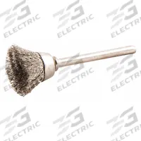 APPROVED VENDOR Cup Brush: Crimped Stainless Steel, 5/8 in Brush Dia, 1/8 in Shank, 1/4 in Fill Lg (MPN 66254443031). Key specifications — Brand: APPROVED VENDOR.