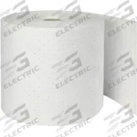 BRADY SPC ABSORBENTS Sorbent Roll: Polypropylene, White, 50 ft Roll Lg, 15 in Roll Wd (MPN OP550). Key specifications — Brand: BRADY SPC ABSORBENTS; Material: Polypropylene.