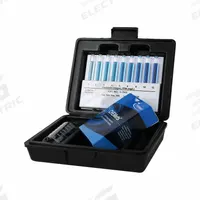 CHEMETRICS Water Quality Test Kit: Dissolved Oxygen, 1 to 12 ppm, 1 ppm, 30 Tests (MPN K-7512). Key specifications — Includes: Comparator; Range: 1 to 12 ppm; Sensitivity: 1 ppm; Test Parameters: Dissolved Oxygen.